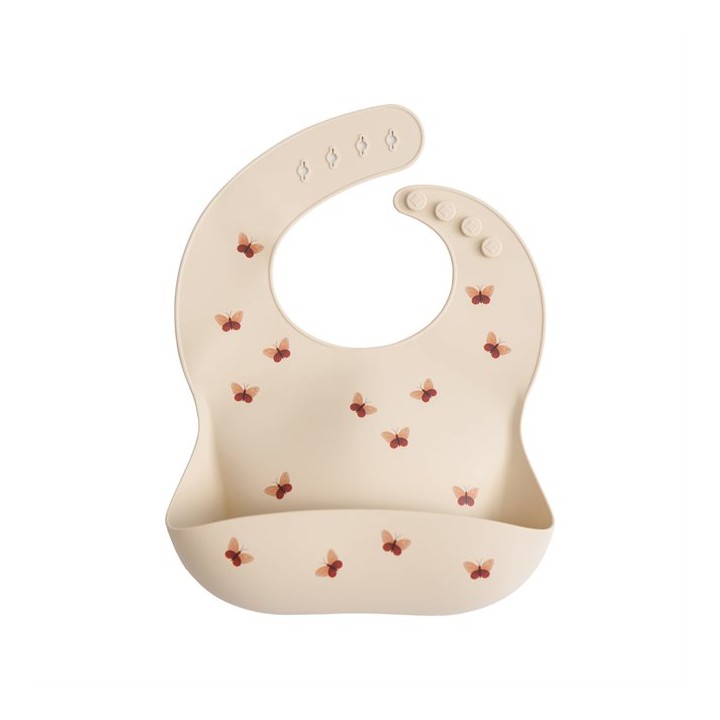 Bavoir en silicone