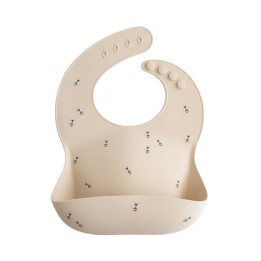 Bavoir en silicone