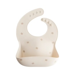 Bavoir en silicone