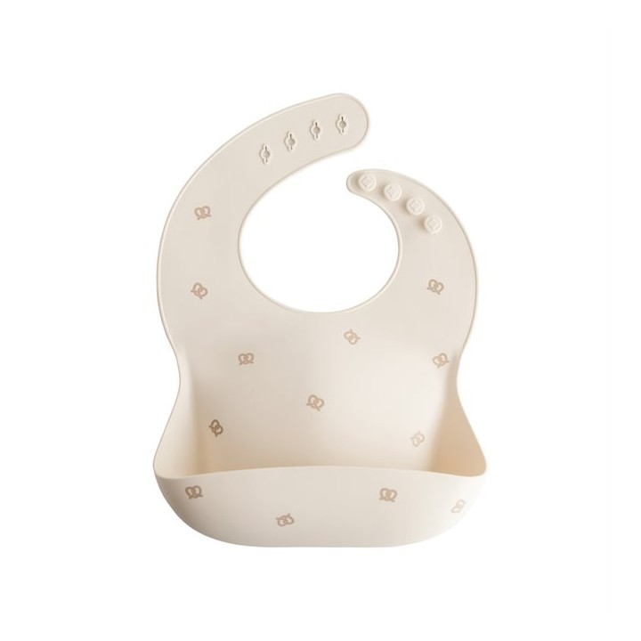 Bavoir en silicone