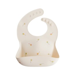 Bavoir en silicone