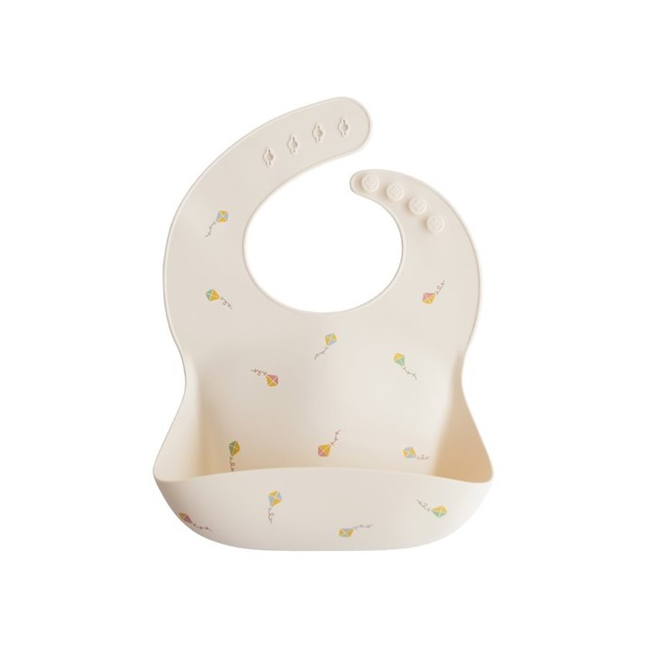 Bavoir en silicone