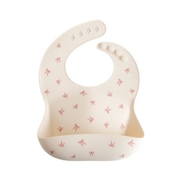 Bavoir en silicone
