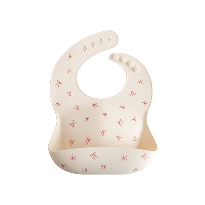 Bavoir en silicone