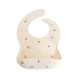 Bavoir en silicone