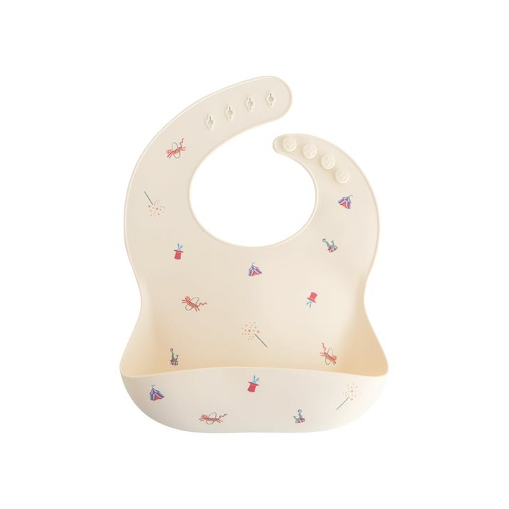 Bavoir en silicone