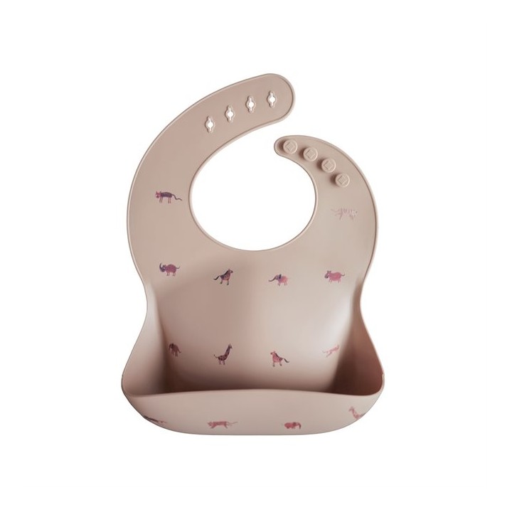 Bavoir en silicone