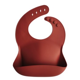Bavoir en silicone