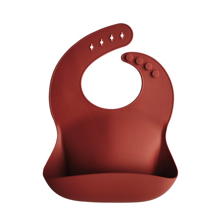Bavoir en silicone