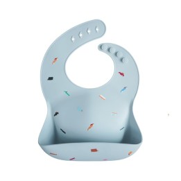 Bavoir en silicone