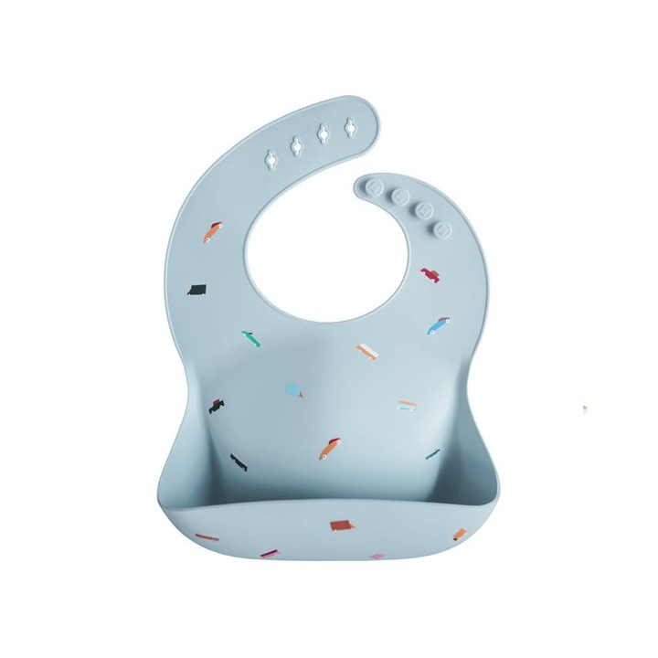 Bavoir en silicone