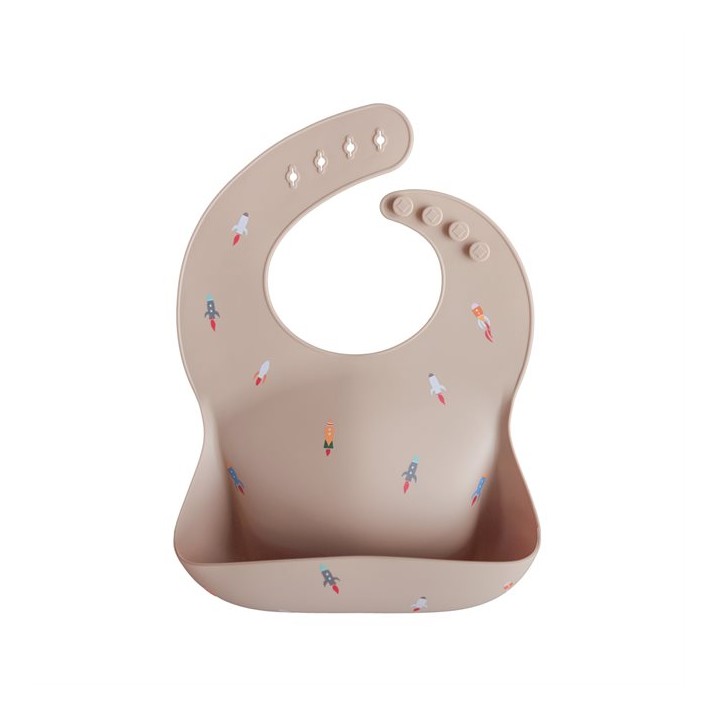 Bavoir en silicone