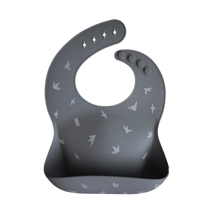 Bavoir en silicone