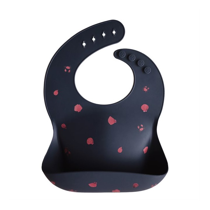 Bavoir en silicone