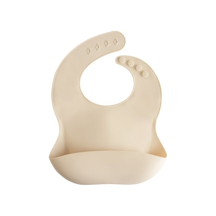 Bavoir en silicone