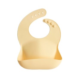 Bavoir en silicone