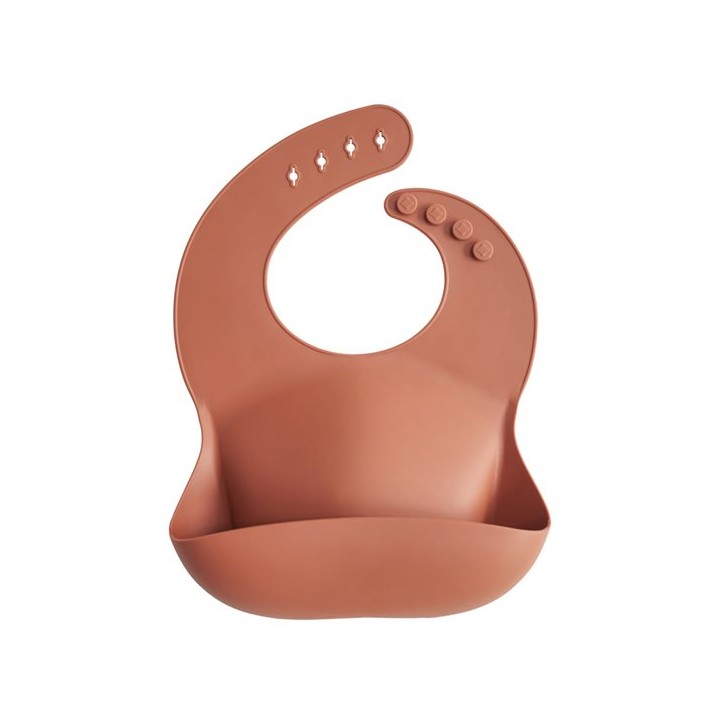 Bavoir en silicone