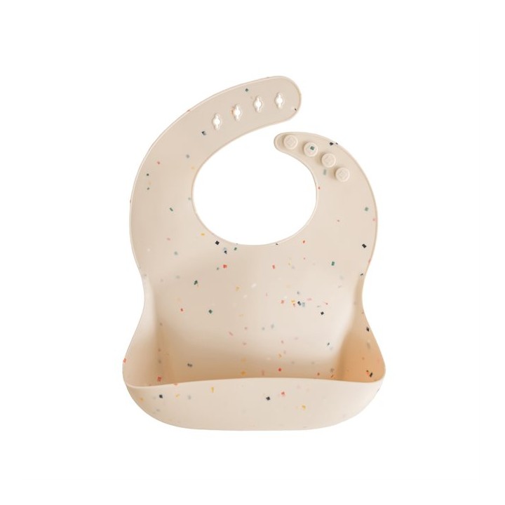 Bavoir en silicone