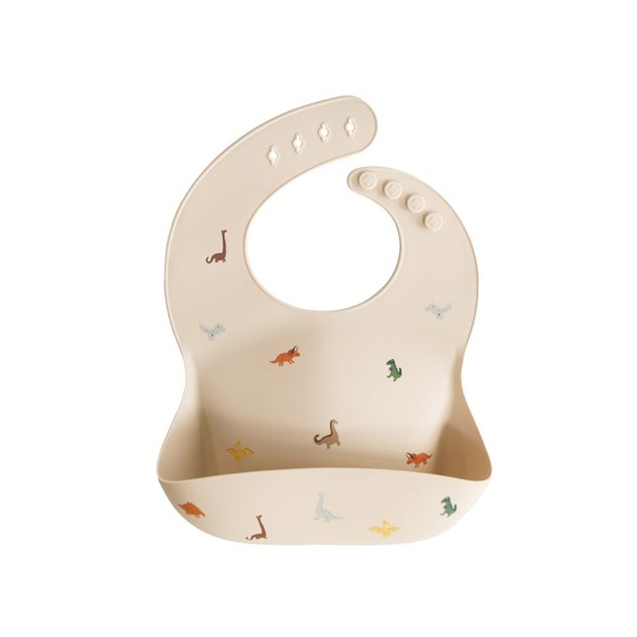 Bavoir en silicone