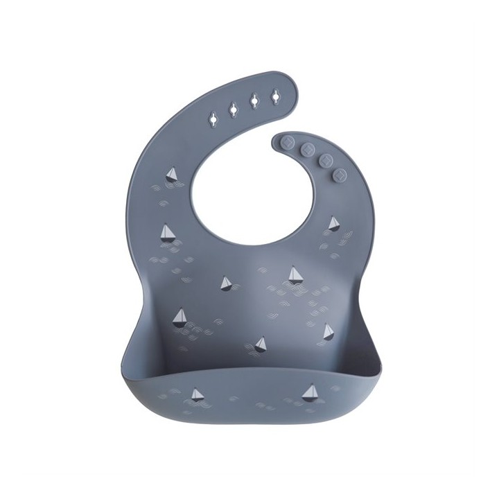 Bavoir en silicone