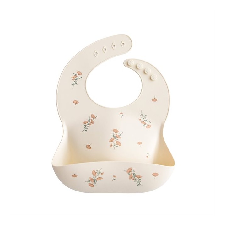 Bavoir en silicone