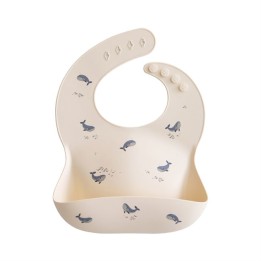 Bavoir en silicone
