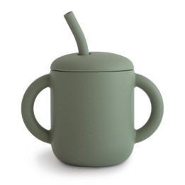 Tasse avec paille