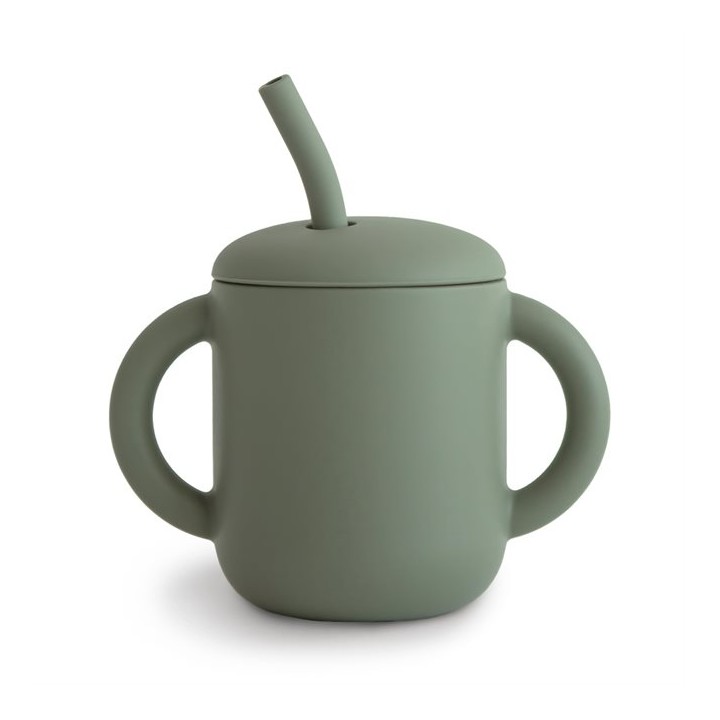 Tasse avec paille