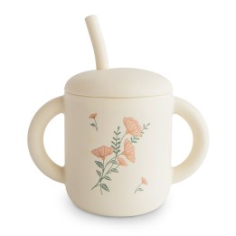 Tasse avec paille