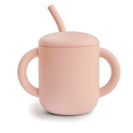 Tasse avec paille