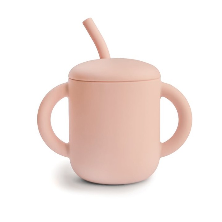 Tasse avec paille