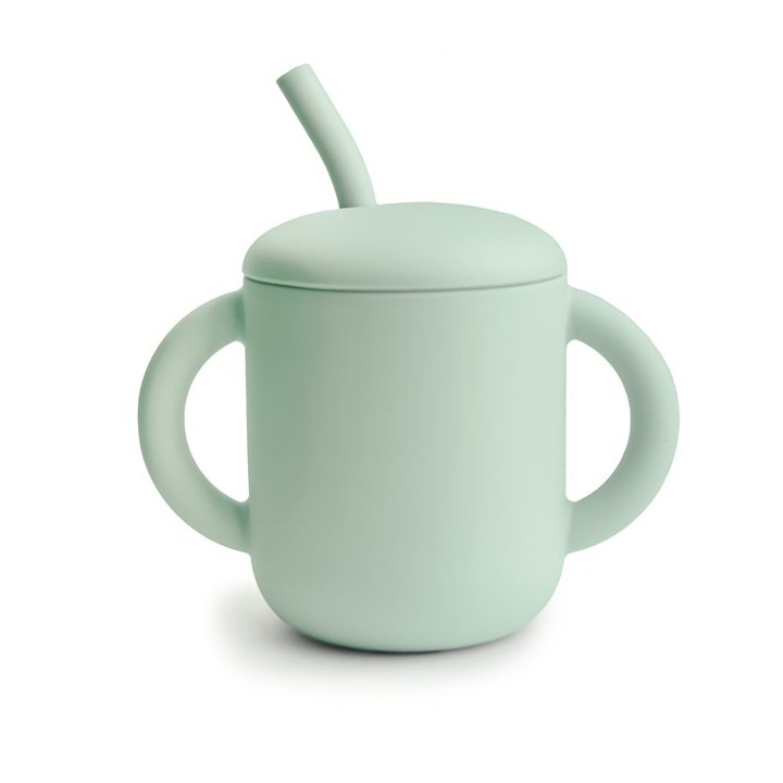 Tasse avec paille