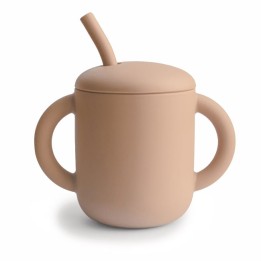 Tasse avec paille
