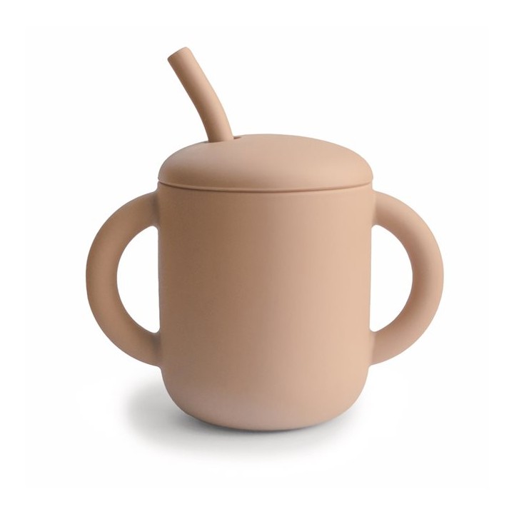 Tasse avec paille