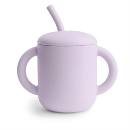 Tasse avec paille