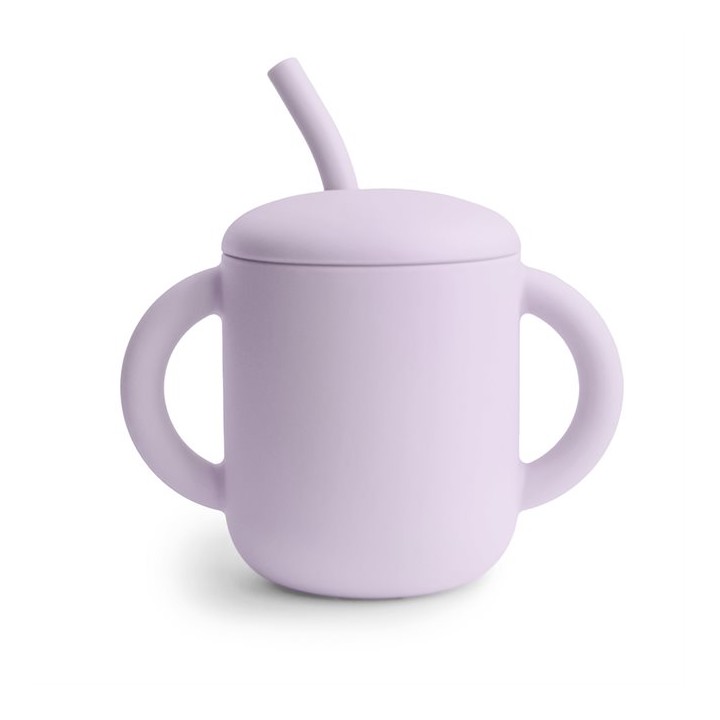 Tasse avec paille