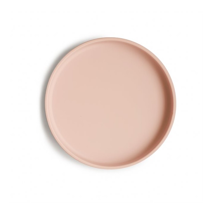 Assiette classique en silicone