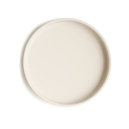 Assiette classique en silicone