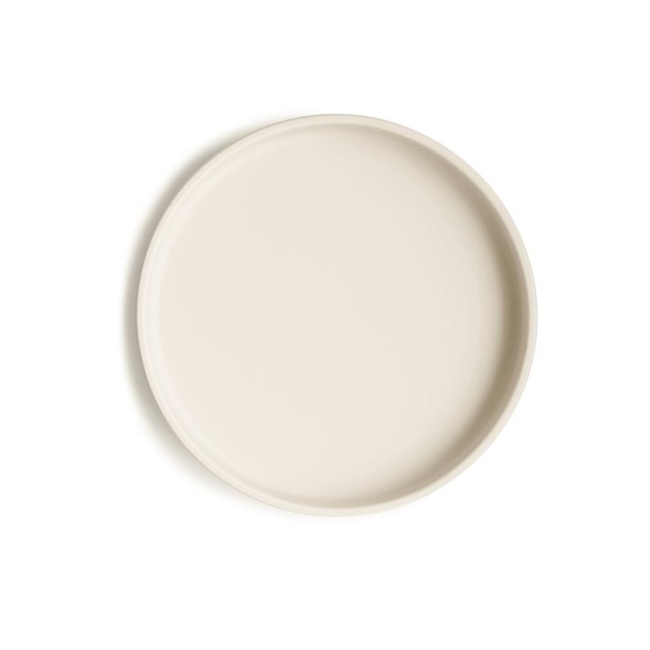 Assiette classique en silicone