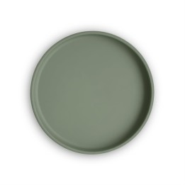 Assiette classique en silicone