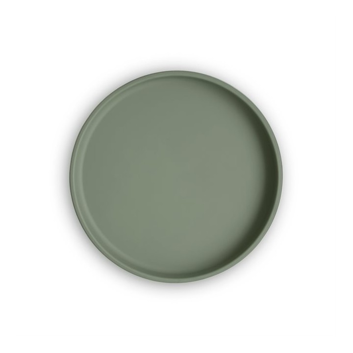 Assiette classique en silicone