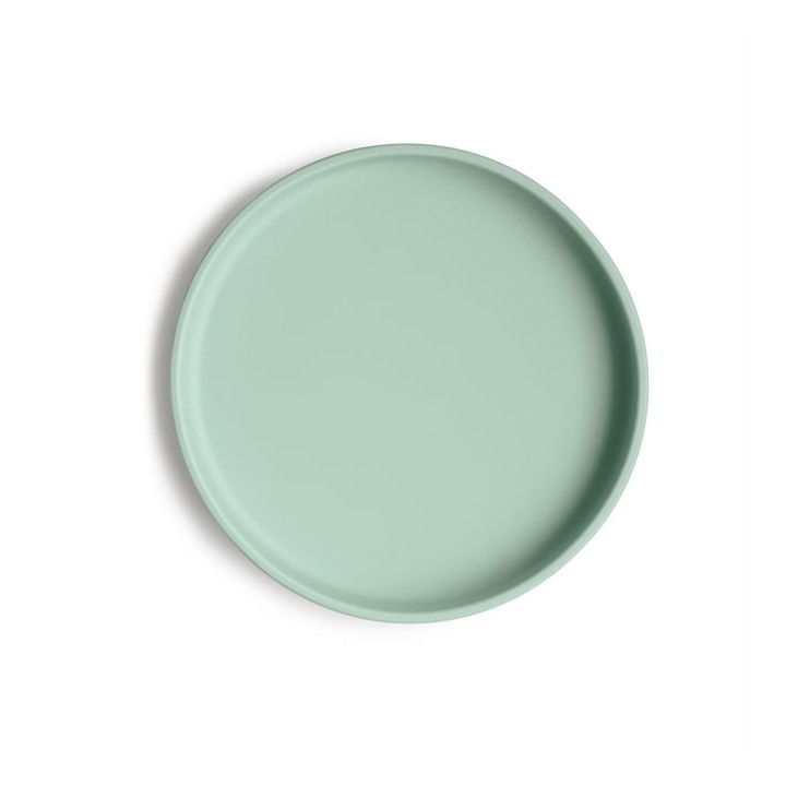 Assiette classique en silicone