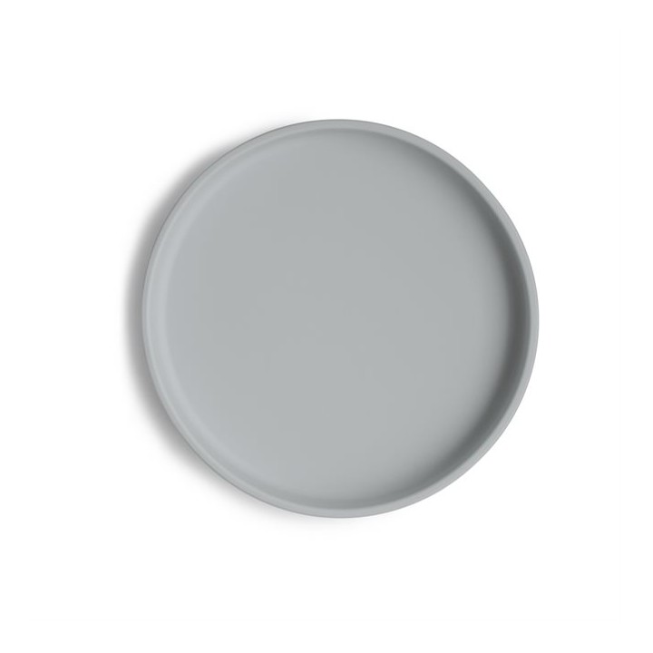 Assiette classique en silicone