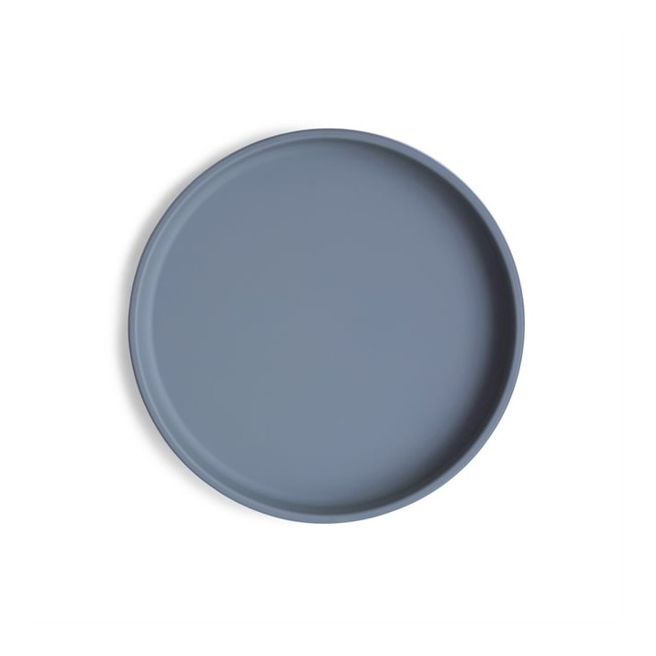 Assiette classique en silicone
