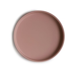Assiette classique en silicone