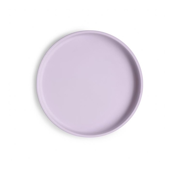 Assiette classique en silicone