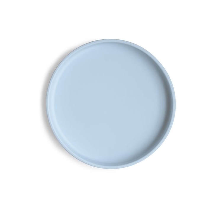 Assiette classique en silicone