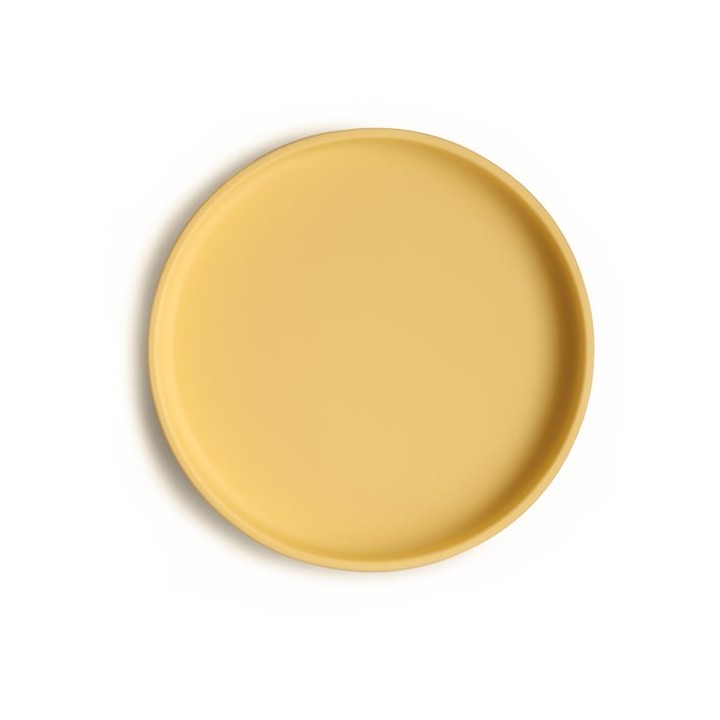 Assiette classique en silicone