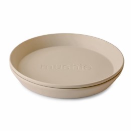 Set de 2 assiettes rondes