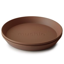 Set de 2 assiettes rondes